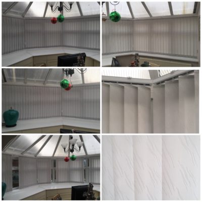 Conservatory window blinds - fitting and installation service - made to measure - field