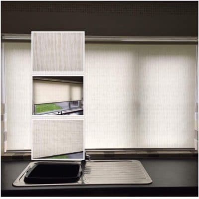 Roller Blinds in kitchen fitting service made to measure in Hereford