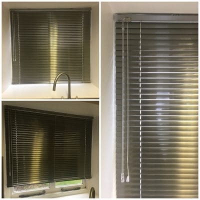 Venetian Blinds - Window blinds in kitchen - fitting service - Leominster
