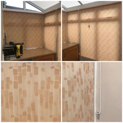 Roman Blinds - Conservatory Blinds - black out - Leominster -Herefordshire