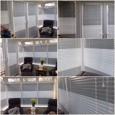 Mix colours - Venetian window and door blinds - fitting - made to measure - hereford