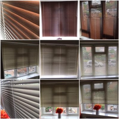 Venation Blinds Wood effect fitting and installation service - made to measure in Leominster Herefordshire