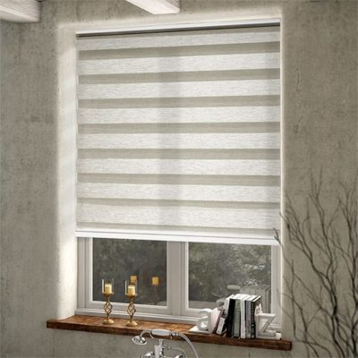 Day and night blinds white double roll hereford 09