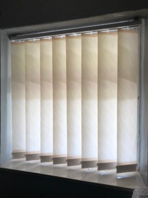 vertical blinds - conservatory blinds - in hereford - wide window inside 2