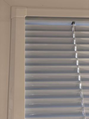 Perfect fir blinds in frame via Intelroll Ltd. Poole Dorset Bournemouth