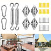 40pcs Sun Shade Sail Accessories Kit - Hardware kit - sale - Intelroll