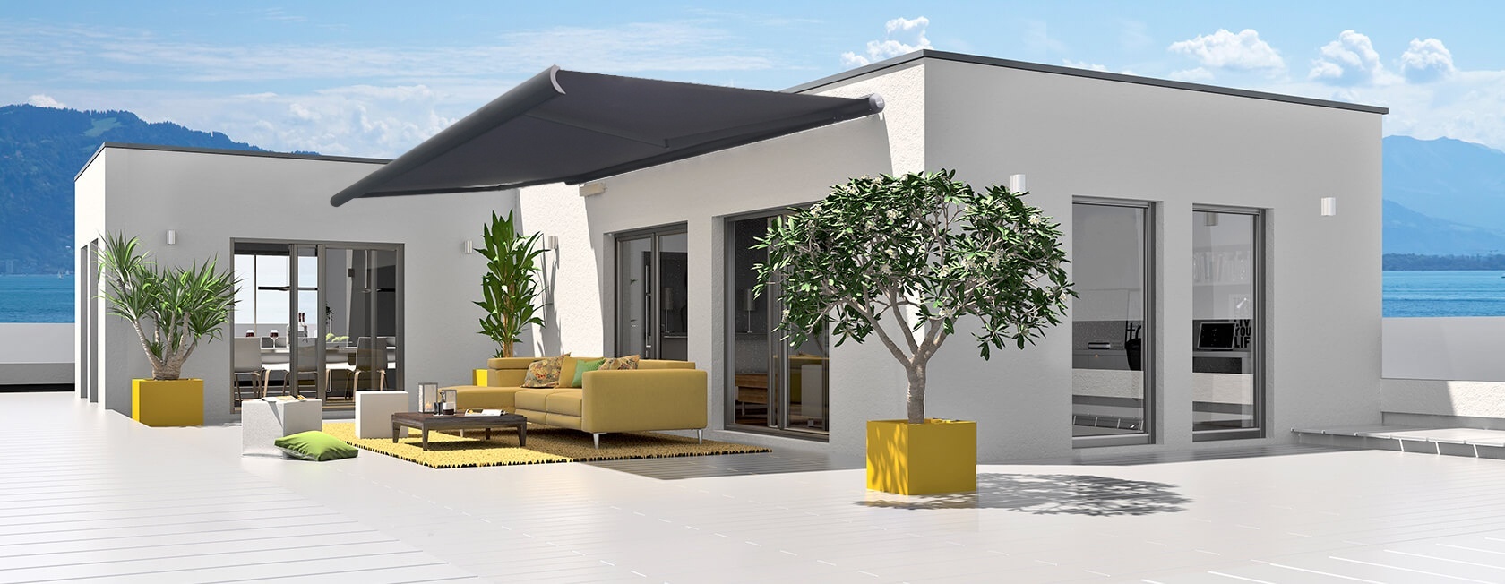 Home - IntelRoll Retractable Awnings - UK Stock - Fitting and Installation 33 Intelroll-Awnings-UK-INT500-BANNER-online-supplier
