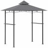 Intelroll Outdoor Double-tier BBQ Gazebo Shelter Grill Canopy Barbecue Tent Patio