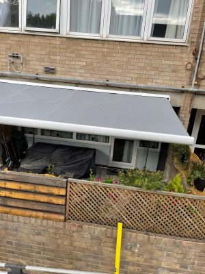Intelroll Awning, retractable. Installation service. Flats