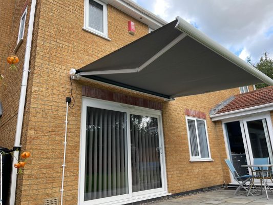 SA3 Canopy and retractable garden patio owning by Intelroll Limited UK