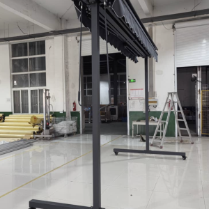 INT650 Free Standing Patio Awning with Acrylic Fabric