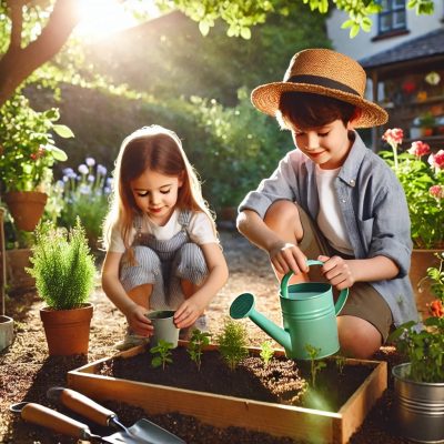 How To Get The Kids Involved In The Garden