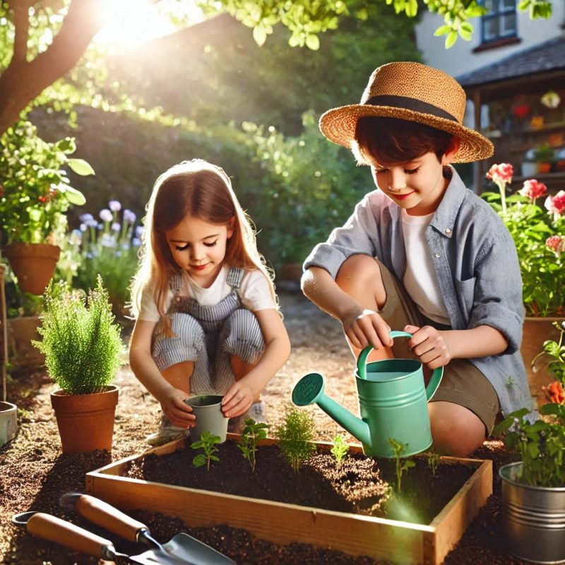 How To Get The Kids Involved In The Garden