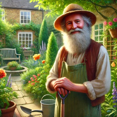 gardening advice wise old man in uk by Intelroll