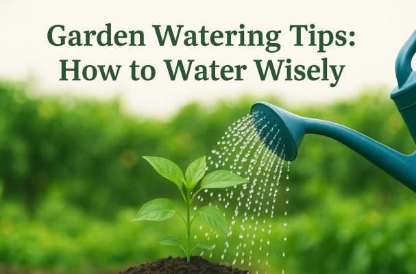 Garden Watering Tips - How to Water Wisely