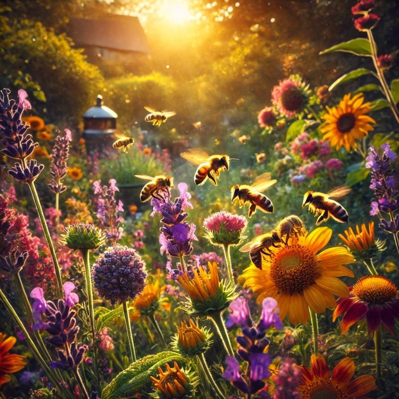 The Gentle Guardians: Welcoming Bees as Your Garden Allies